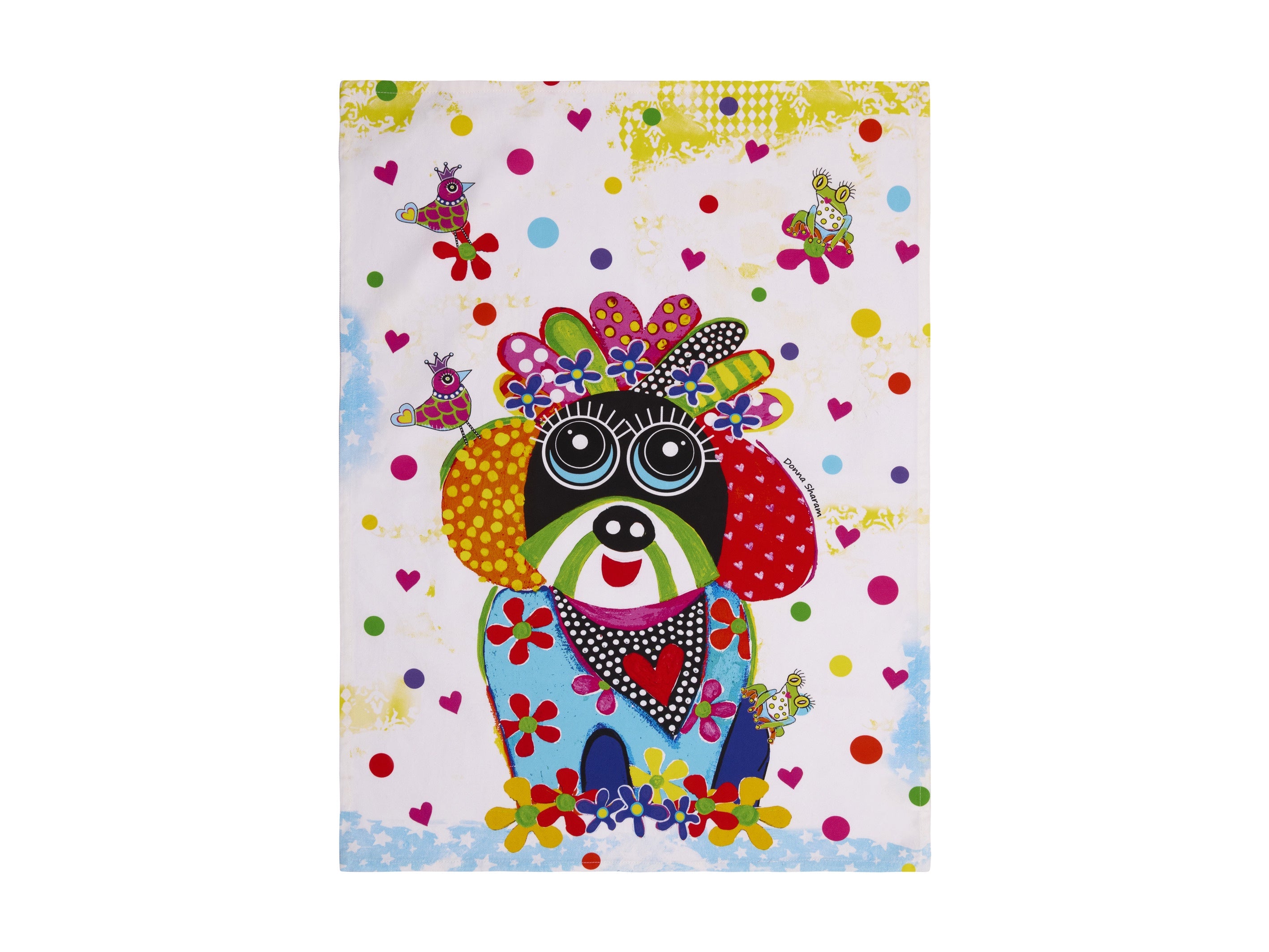 Maxwell and Williams Donna Sharam Kaleidoscope Tea Towel 50x70cm Bestie