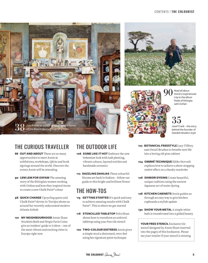 Annie Sloan Book - The Colourist Issue 01