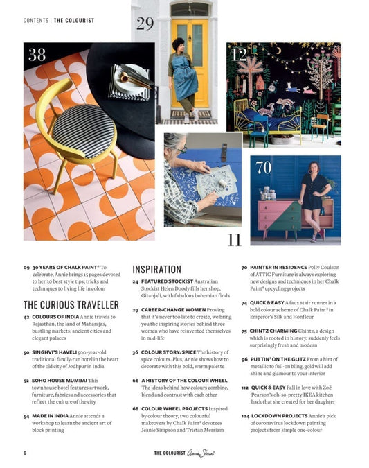 Annie Sloan Book - The Colourist Issue 05