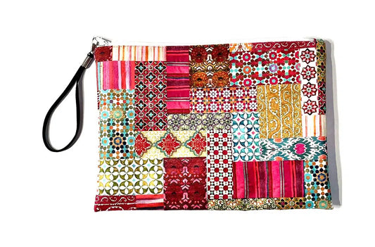 Anna Chandler Velvet Clutch