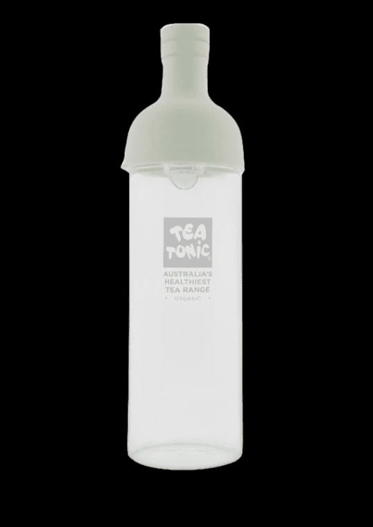 Tea Tonic Glass Tea Brewing Wine Bottle 750ml White