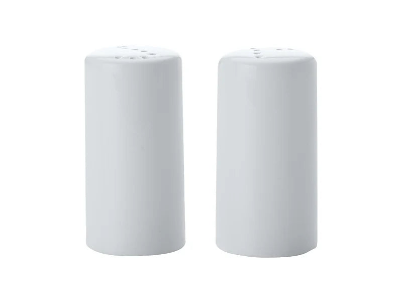 Maxwell and Williams White Basics Cylindrical Salt & Pepper