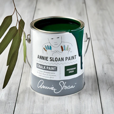 Chalk Paint by Annie Sloan Amsterdam Green 120ml/1 litre