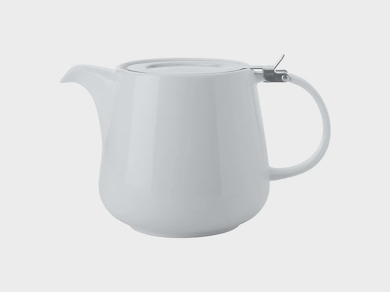 Maxwell and Williams White Basics Teapot with Infuser White 600ml Gift Boxed