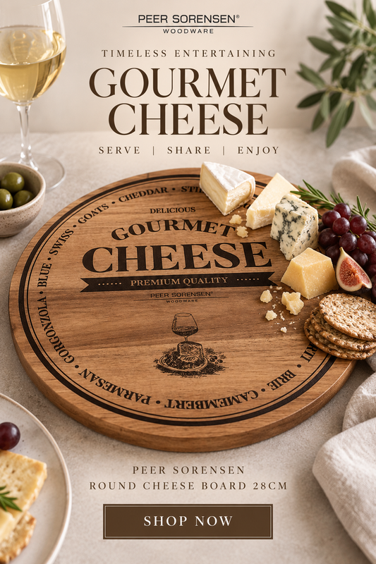 Peer Sorensen Round Cheese Board 28cm