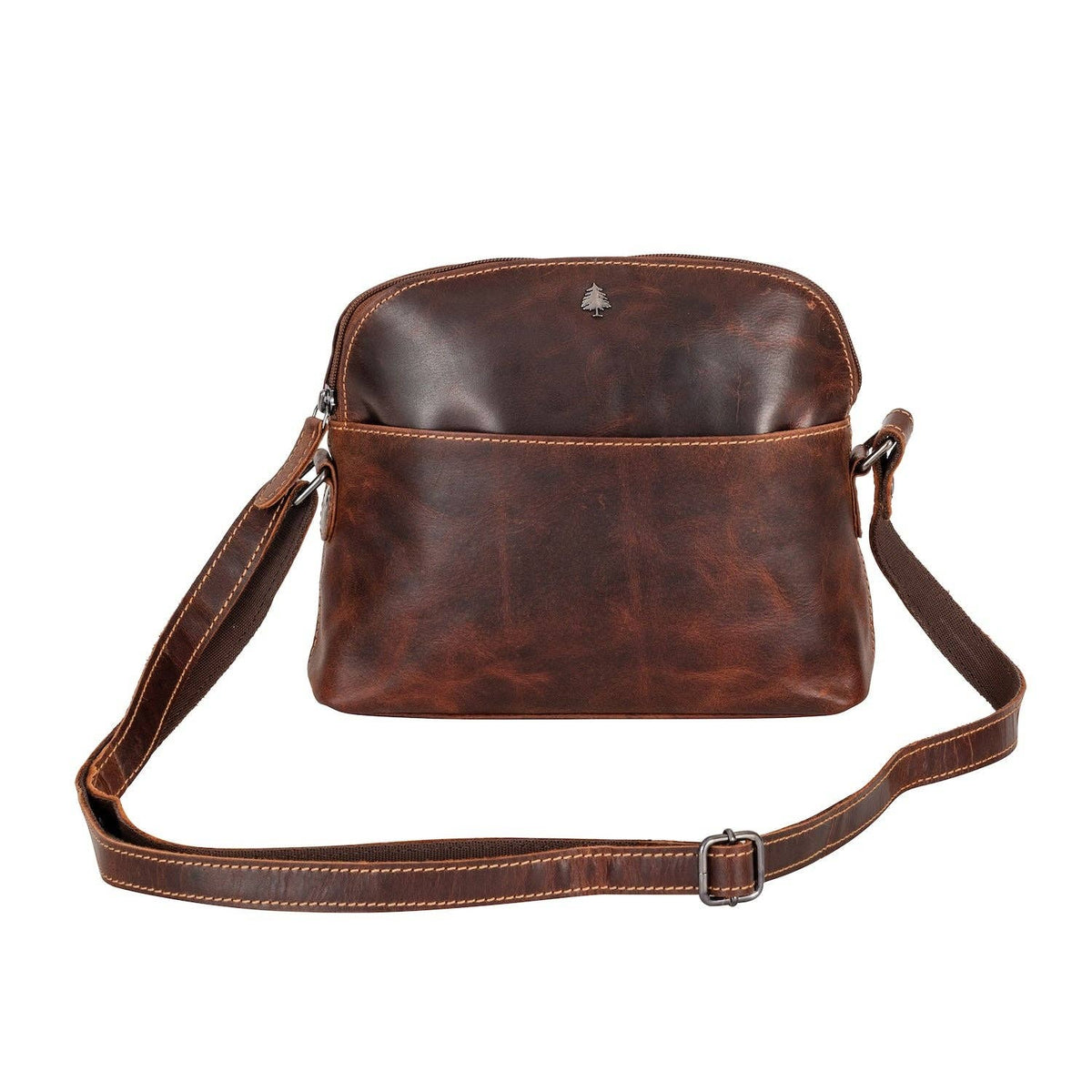 Greenwood Leather  - The Explorer Vintage Compact Crossbody