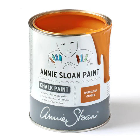 Chalk Paint by Annie Sloan Barcelona Orange 120ml/1 litre