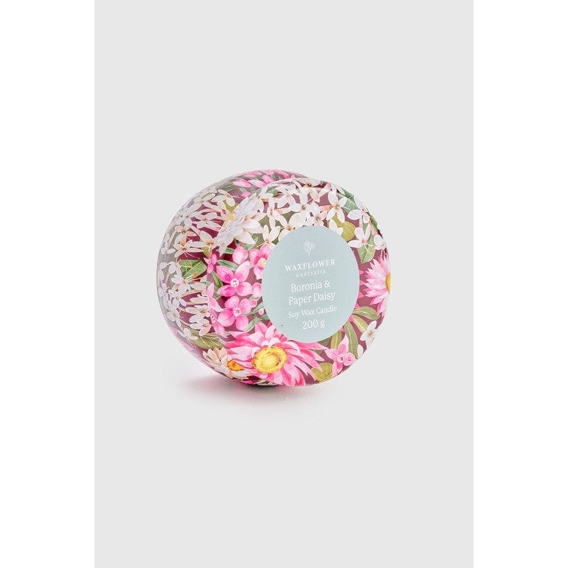 Pastel Pines Boronia & Paper Daisy- tin 200g