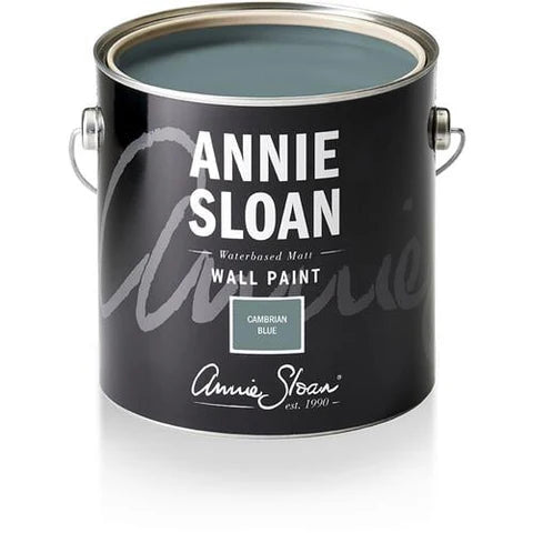 Wall Paint by Annie Sloan Cambrian Blue - 120ml/2.5 litre