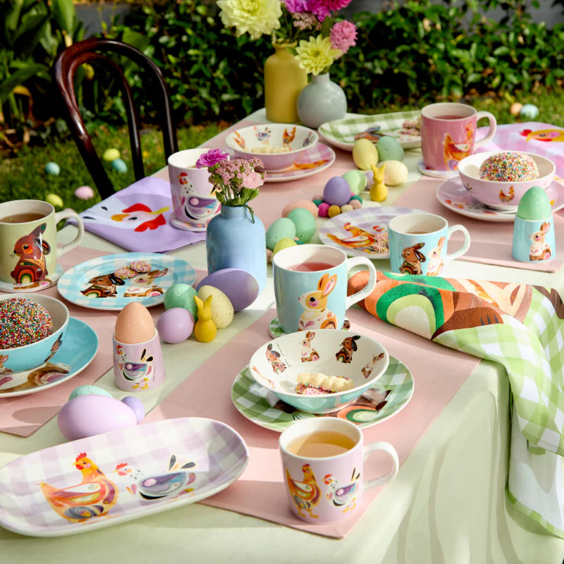 Maxwell and Williams Pete Cromer Barn Friends Children's 3pc Dinner Set Bunny Gift Boxed