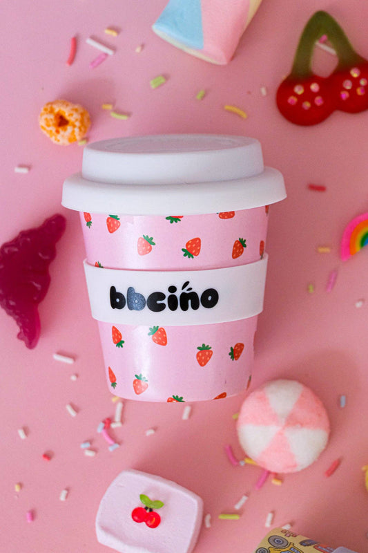 BBcino Berry BB Babycino Cup - 120ml (STRAW INCLUDED)