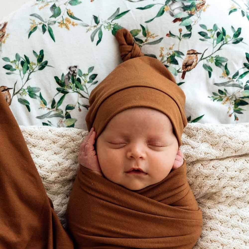 Snuggle Hunny Bronze Knotted Beanie