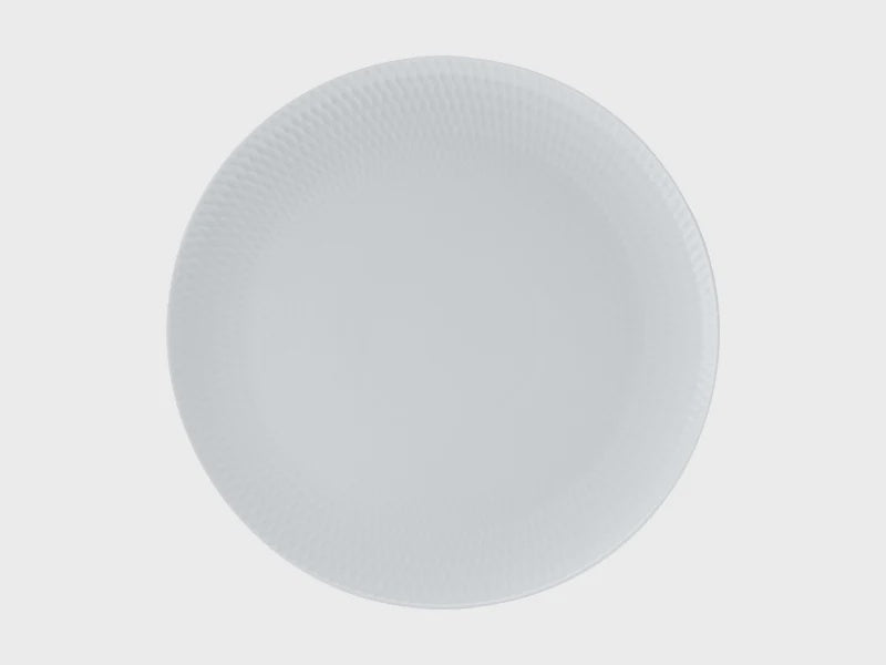 Maxwell and Williams White Basics Diamonds Round Platter 36cm