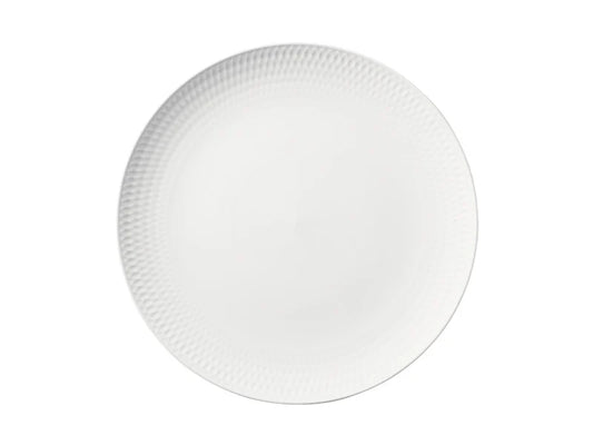 Maxwell and Williams White Basics Diamonds Round Platter 36cm