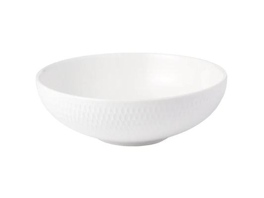 Maxwell and Williams Diamonds White Basics Coupe Bowl 18.5cm