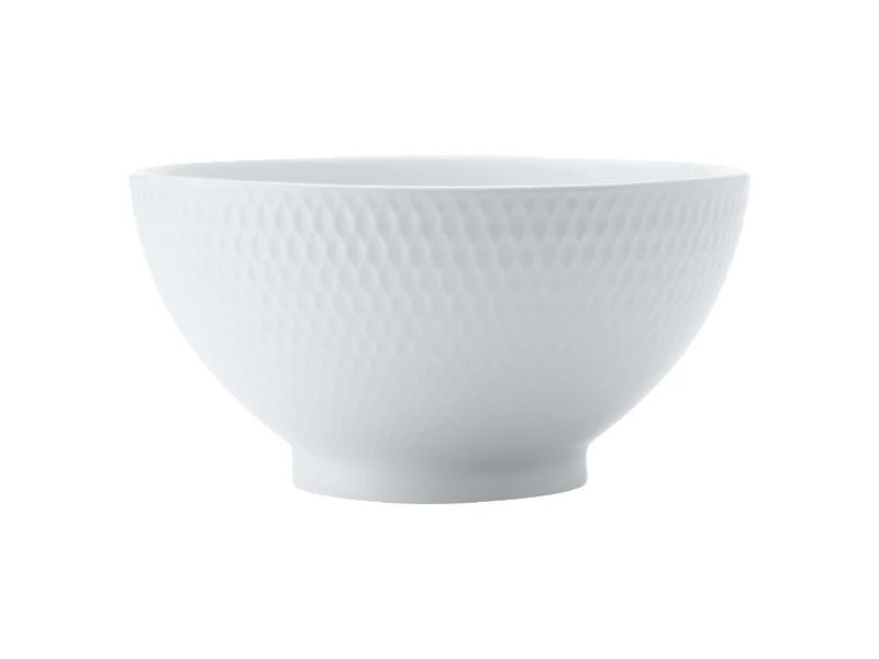 Maxwell and Williams Diamonds White Basics 12.5cm Rice Bowl