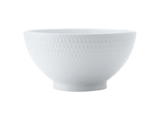 Maxwell and Williams Diamonds White Basics 12.5cm Rice Bowl