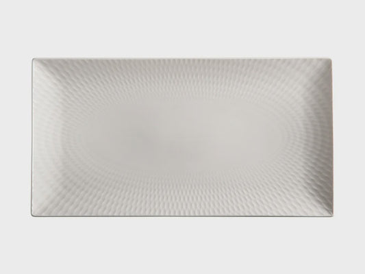 Maxwell and Williams White Basics Diamonds Rectangle Platter 35x19cm