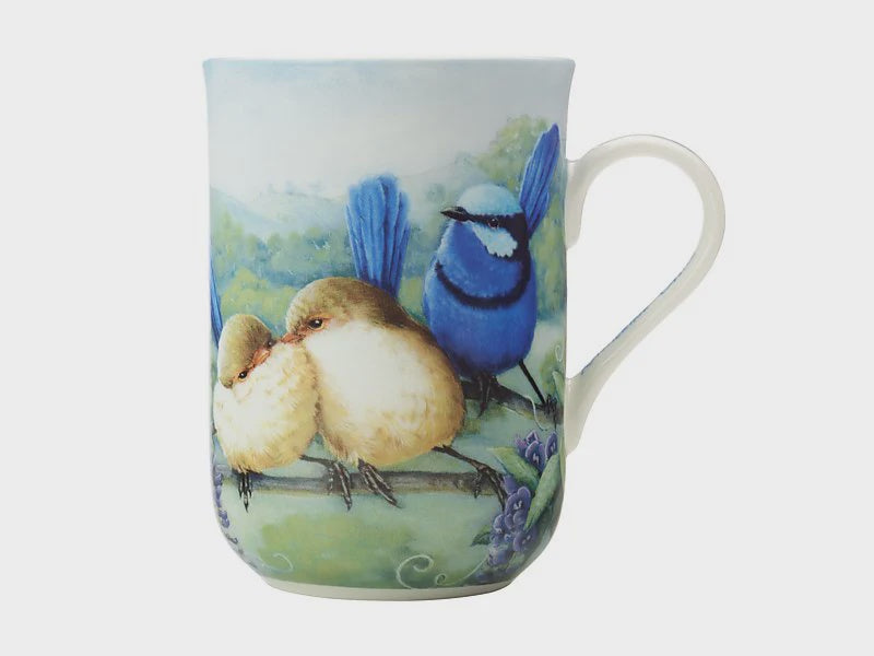 Maxwell and Williams  Birds of Aust Mug Fairy Wren 300ml
