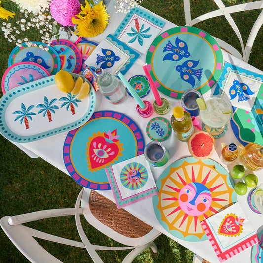 Annabel Trends Serving Platter - Fiesta Palm Rl