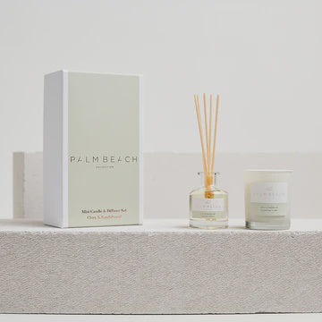 Palm Beach Mini Candle & Diffuser Set