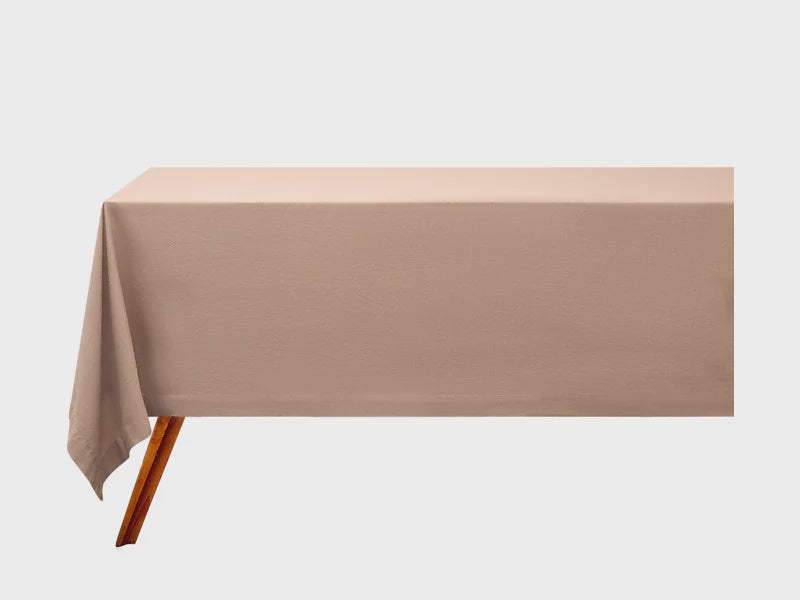 Maxwell and Williams Cotton Classics Table Cloth Latte 230x150cm