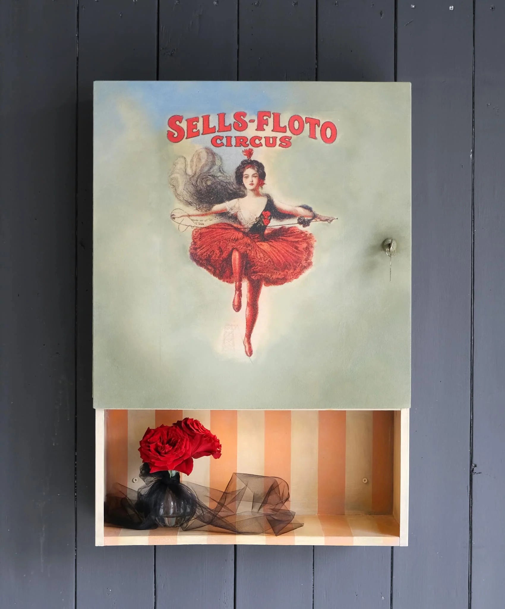 Mint Decoupage Paper A1 High Wire