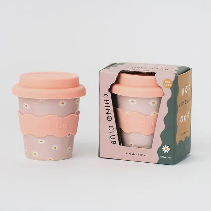 Chino Club Pink Daisy Babychino Cup