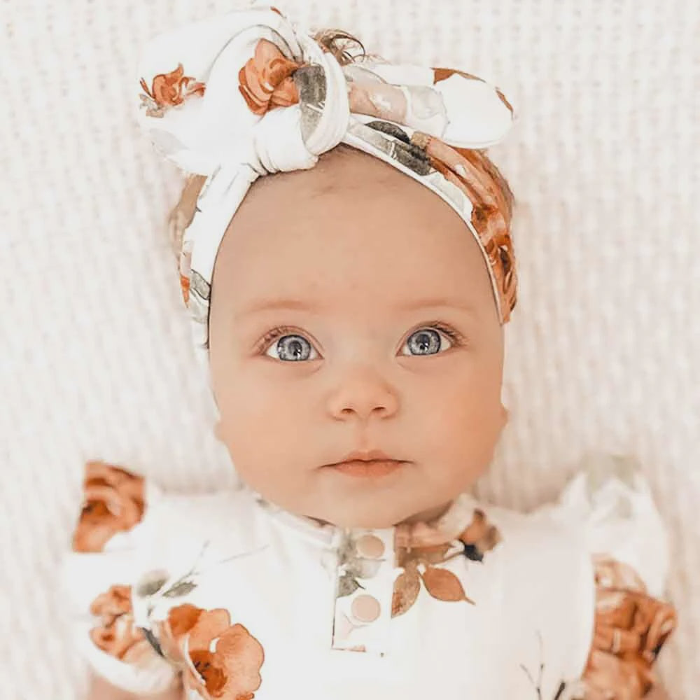 Snuggle Hunny Rosebud Organic Topknot