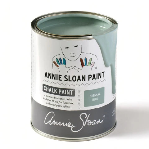 Chalk Paint by Annie Sloan Svenska Blue 120ml/1 litre
