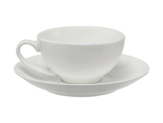 Maxwell and Williams White Basics Coupe Cup & Saucer 200ML